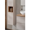 Szafka pod umywalkę 60 cm wisząca 2 drzwi kaszmirowy mat VIVA CASHMERE 82-60-2D, Comad